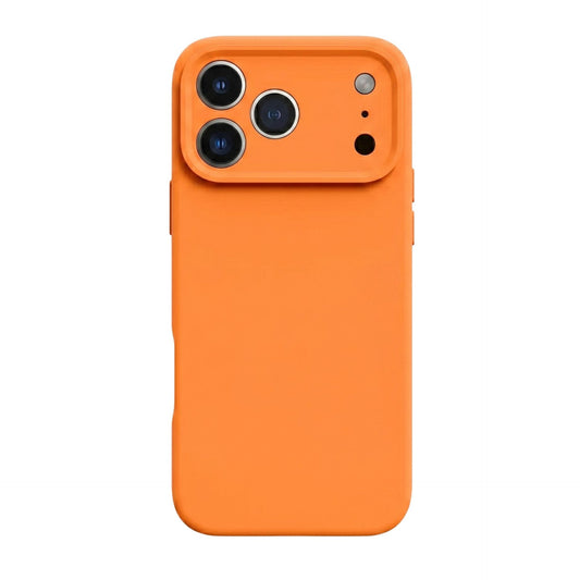 Husa de Protectie Telefon, Flippy, Compatibila cu iPhone 17 Pro Max, Silicon Premium Antisoc, Protectie Completa 360, Design Modern, Anti-Zgirieturi, Interior Microfibra, Portocaliu - vivimall.ro