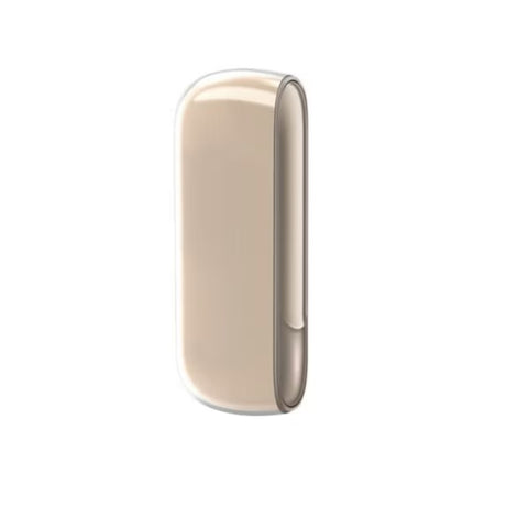 Husă transparentă din plastic TPU pentru IQOS Iluma, vedere frontală, dimensiuni 12.5 x 4.2 cm