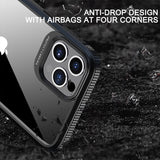 Husa Hibrid Defender MG Series pentru iPhone 14, Flippy, Protectie Antisoc, Negru - vivimall.ro