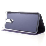 Husa Tip Carte, Flippy, Compatibila cu Huawei Mate 10 Lite, Flip Cover Oglinda, Violet - vivimall.ro