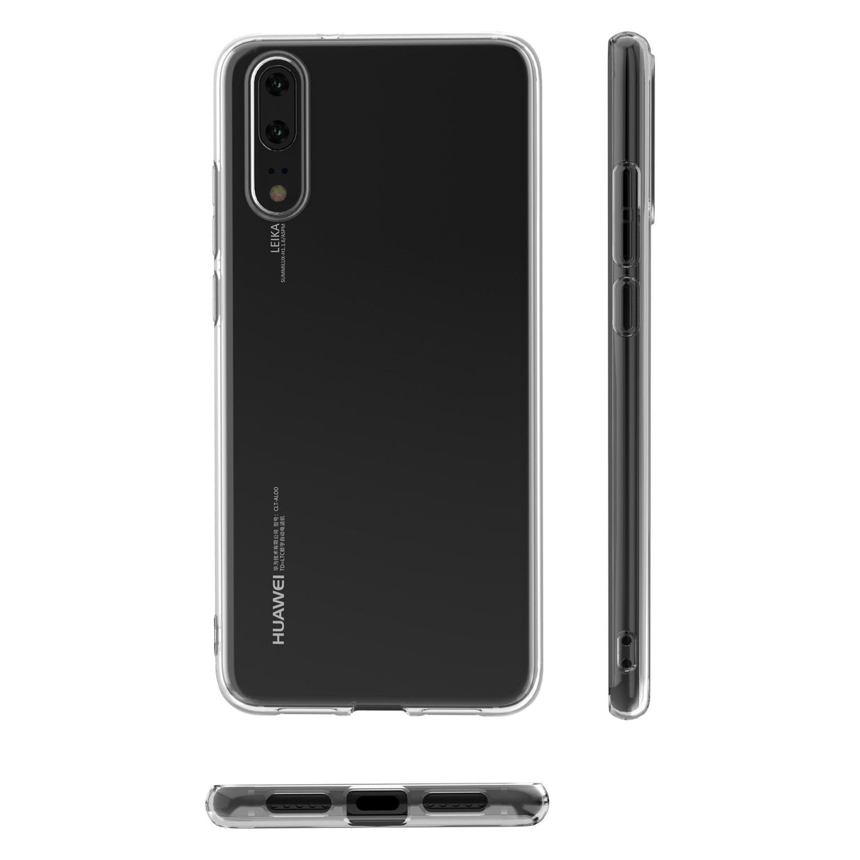 Husa Huawei P20 0.3 mm Tpu Transparent - vivimall.ro