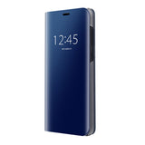 Husa Huawei P20 Lite Flip Cover Oglinda Albastru - vivimall.ro