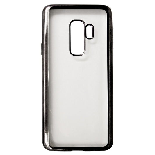 Husa Huawei P20 Lite Transparent cu Margini Negre - vivimall.ro