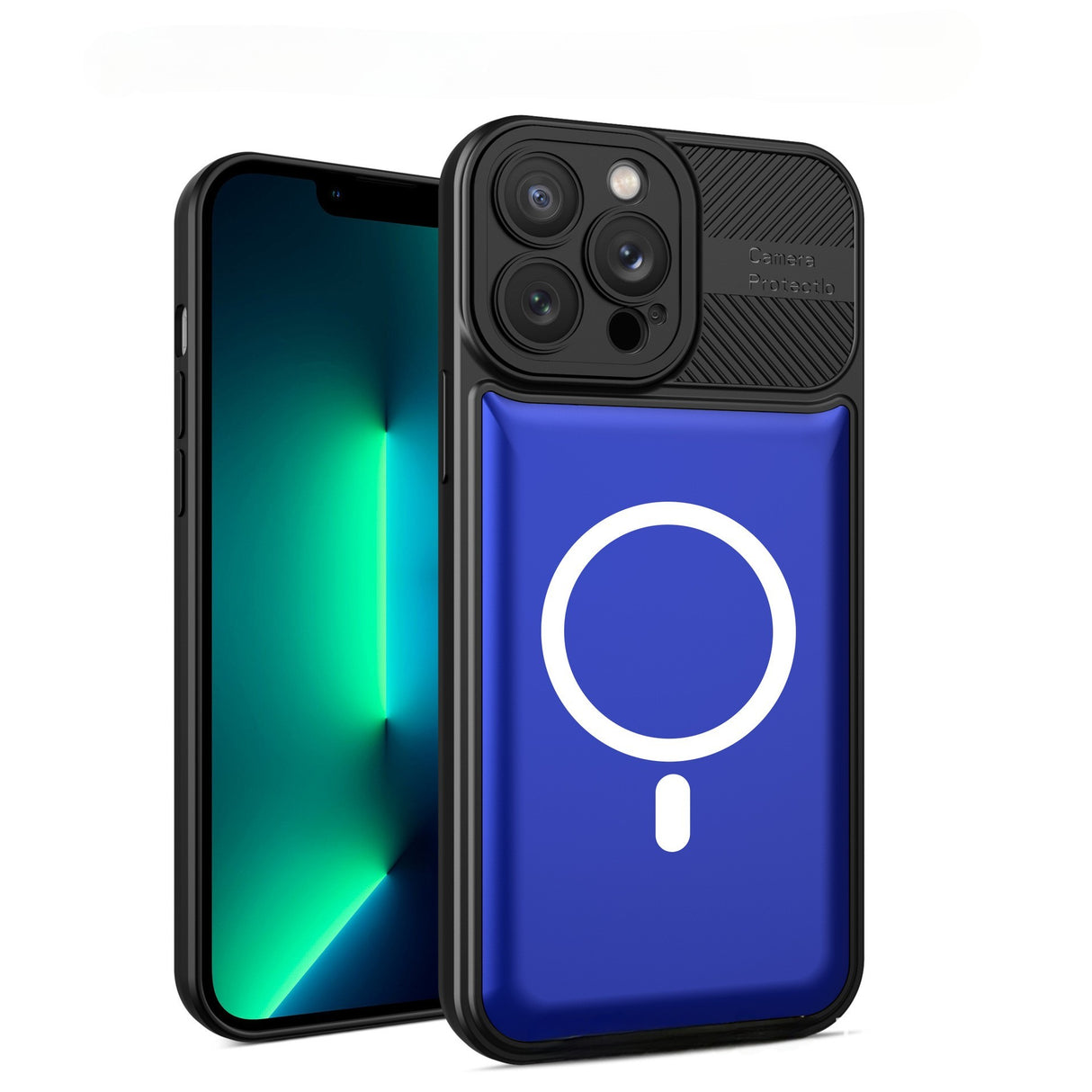 Husa Husa Urban Armor pentru Samsung A23 5G Albastru, Suport Auto Magnetic, Protectie Antisoc, Flippy - vivimall.ro