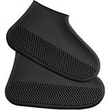 Husă antiderapantă impermeabilă din latex elastic Vivimall, mărime L 41-47, negru, vedere frontală