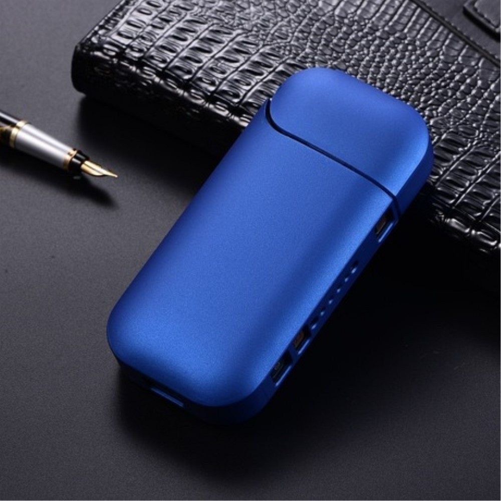 Husa Vivimall pentru IQOS 2.4 Plus, Capac de Protectie, Anti Soc si Zgarieturi, Full Body, din Plastic, 11.5 x 5 x 2.3 cm, Albastru - vivimall.ro