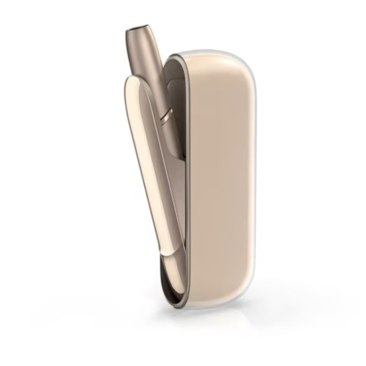 Detaliu material TPU husă transparentă IQOS 3.0 DUO, textură anti-alunecare