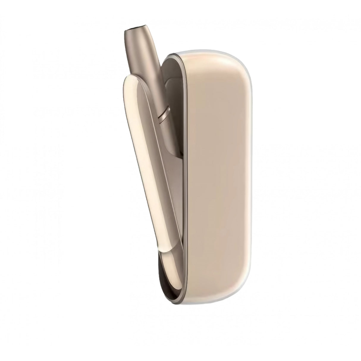 Husă silicon transparent pentru IQOS 3.0 DUO, material TPU flexibil, vedere frontală
