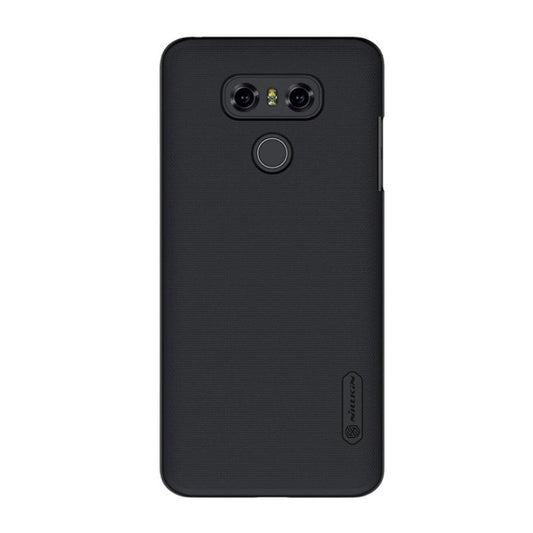 Husa LG G4 Stylus Nillkin Frosted Shield Negru + Folie de protectie - vivimall.ro