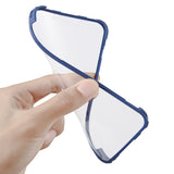 Husa Max Defence pentru Samsung Galaxy A53 5G, Bumper Albastru, Fata Dubla Transparenta, Protectie Antisoc Full 360 ( fata, spate, margini ), Flippy - vivimall.ro