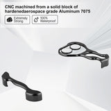 Husa Metalica Compatibila cu iPhone 16, Flippy, Protectie pentru Colturile Telefonului si Camera, Aliaj, Antisoc, Antizgariere, Negru - vivimall.ro