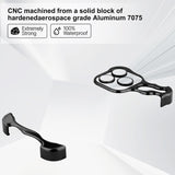 Husa Metalica Compatibila cu iPhone 16 Pro, Flippy, Protectie pentru Colturile Telefonului si Camera, Aliaj, Antisoc, Antizgariere, Negru - vivimall.ro