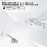 Husa Metalica Compatibila cu iPhone 16 Pro Max, Flippy, Protectie pentru Colturile Telefonului si Camera, Aliaj, Antisoc, Antizgariere, Argintiu - vivimall.ro