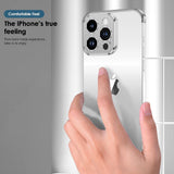 Set protecție colțuri iPhone 16 Pro Max, capac superior și inferior din aluminiu, detaliu lateral