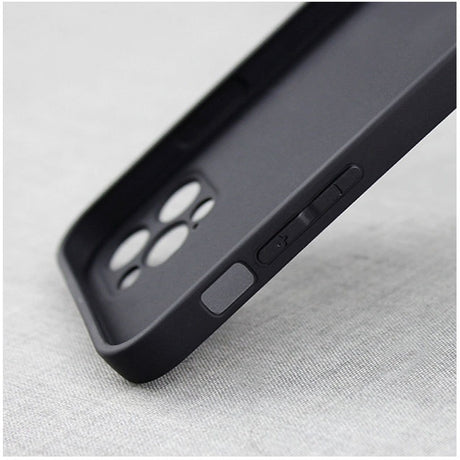 Husa pentru Samsung Galaxy A03 4G, Flippy, Liquid Silicone, cu Microfibra pe interior, Protectie Antisoc, Negru - vivimall.ro