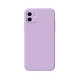 Husa pentru Apple iPhone 14 Flippy, Liquid Silicone, cu Microfibra pe interior, Protectie Antisoc, Grass purple, Mov - vivimall.ro