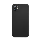 Husa pentru Samsung Galaxy A13 4G, Flippy, Liquid Silicone, cu Microfibra pe interior, Protectie Antisoc, Negru - vivimall.ro