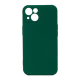 Husa pentru Samsung Galaxy A33 5G, Flippy, Liquid Silicone, cu Microfibra pe interior, Protectie Antisoc, Verde inchis - vivimall.ro
