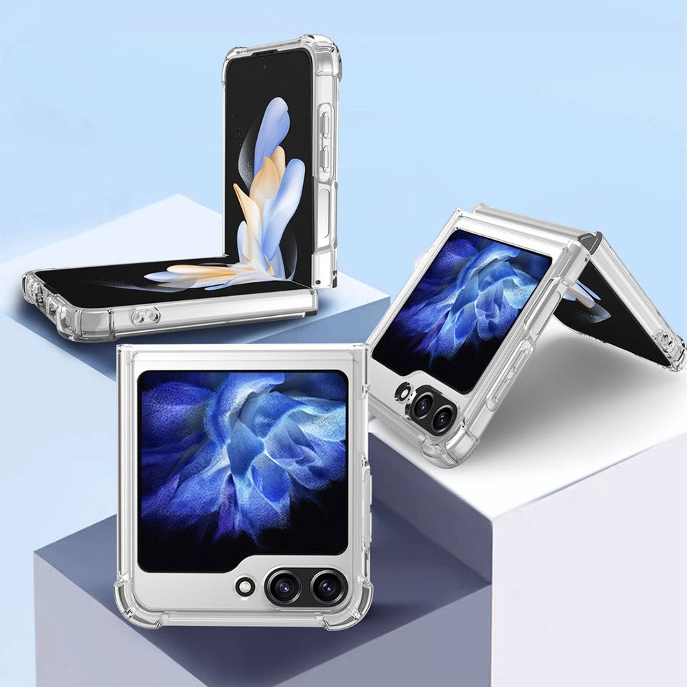 Husă anti-alunecare Samsung Galaxy Z Flip6, suprafață texturată, detaliu prindere