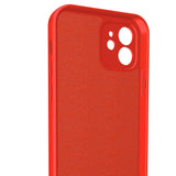 Husa pentru Samsung Galaxy S22, Flippy, Liquid Silicone, cu Microfibra pe interior, Protectie Antisoc, Rosu - vivimall.ro