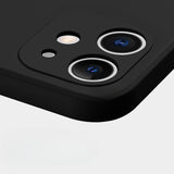 Husa pentru Samsung Galaxy S22 Plus, Flippy, Liquid Silicone, cu Microfibra pe interior, Protectie Antisoc, Negru - vivimall.ro