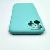 Husa pentru Samsung Galaxy S22 Ultra, Flippy, Liquid Silicone, cu Microfibra pe interior, Protectie Antisoc, Albastru deschis - vivimall.ro