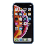 Husa protectie compatibila cu Apple iPhone XR Liquid Silicone Case Albastru inchis - vivimall.ro