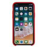 Husa protectie compatibila cu Apple iPhone XR Liquid Silicone Case Rosu - vivimall.ro