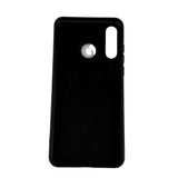 Husa protectie compatibila cu Huawei Y6 2019 Liquid Silicone Case Negru - vivimall.ro