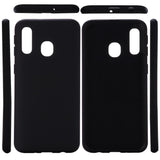 Husa protectie compatibila cu Samsung A20E Liquid Silicone Case Negru - vivimall.ro