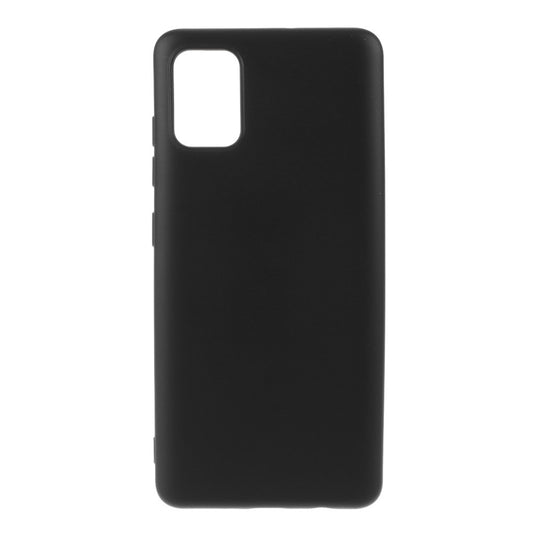Husa protectie compatibila cu Samsung A51 Liquid Silicone Case Negru - vivimall.ro
