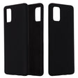 Husa protectie compatibila cu Samsung A71 Liquid Silicone Case Negru - vivimall.ro