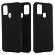 Husa protectie compatibila cu Samsung Galaxy A21S Liquid Silicone Case Negru - vivimall.ro