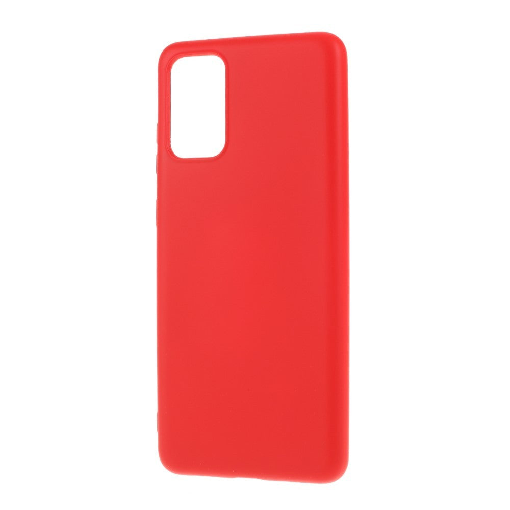 Husa protectie compatibila cu Samsung S20 Liquid Silicone Case Rosu - vivimall.ro