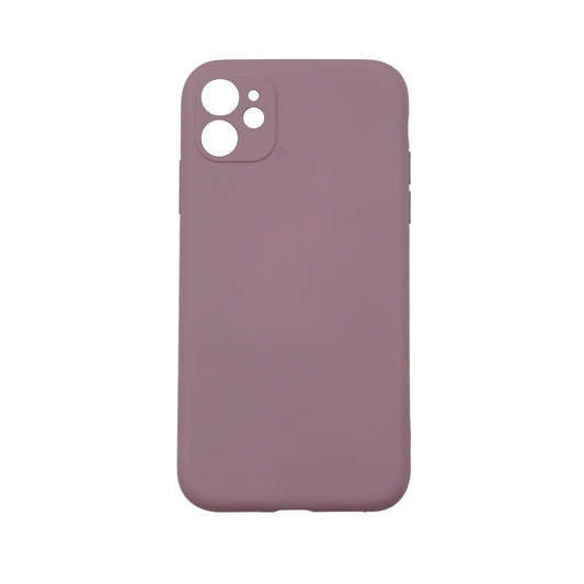 Husa protectie Vivimall compatibila cu Apple iPhone 11 Pro Max Liquid Silicone Case Mov - vivimall.ro