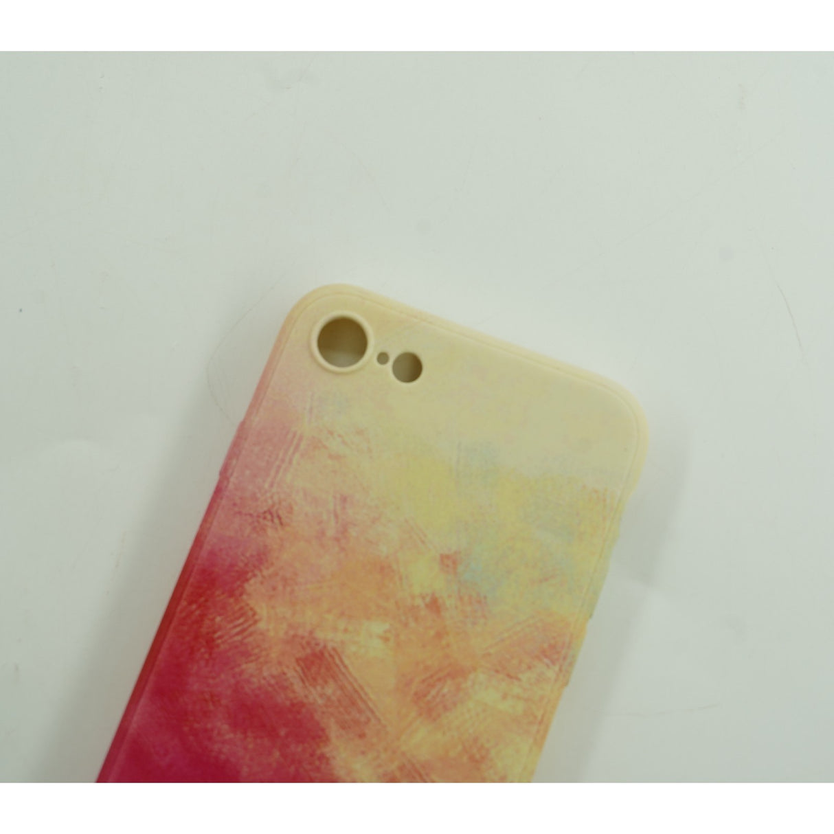 Husa protectie Flippy compatibila cu Apple iPhone 11 Pro Tpu Ombre, Roz/Galben - vivimall.ro