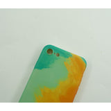 Husa protectie Flippy compatibila cu Apple iPhone 11 Tpu Ombre, Verde/Galben - vivimall.ro