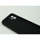 Husa protectie Flippy compatibila cu Apple iPhone 12 Liquid Silicone Case Negru - vivimall.ro