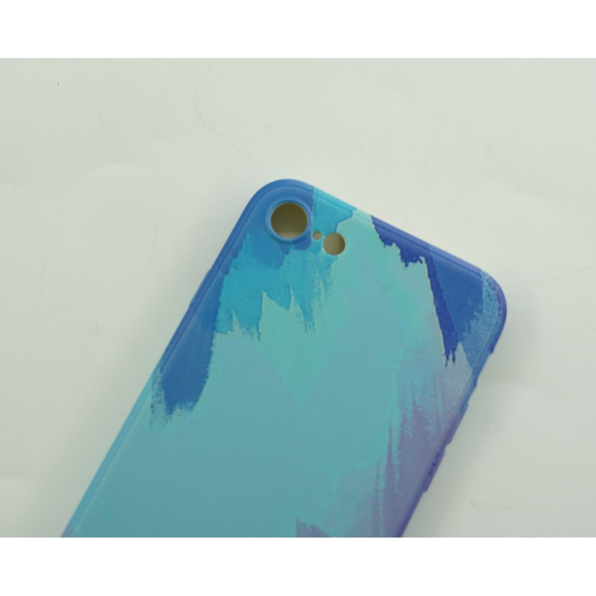 Husa protectie Flippy compatibila cu Apple iPhone 12 Mini Tpu Ombre, Mov/Albastru - vivimall.ro