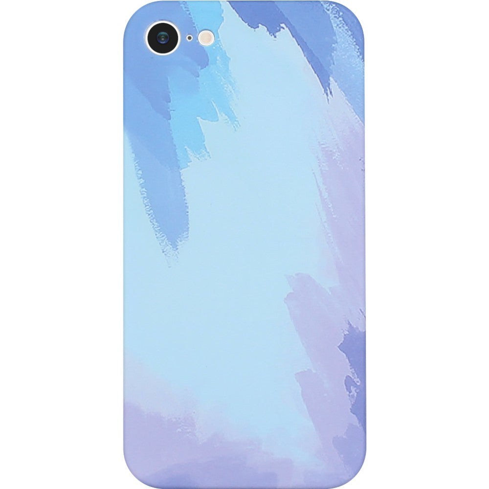 Husa protectie Flippy compatibila cu Apple iPhone 12 Mini Tpu Ombre, Mov/Albastru - vivimall.ro