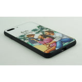 Husa protectie,Flippy, compatibila cu Apple iPhone 12 Pro Glass print Family is Forever Multicolor - vivimall.ro