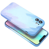 Husa protectie Flippy compatibila cu Apple iPhone 12 Pro Tpu Ombre, Albastru/Bleu/Mov - vivimall.ro