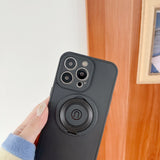 Husa protectie Flippy compatibila cu Apple iPhone 13 Mini Mag Safe Silicone Negru - vivimall.ro