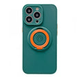 Husa protectie Flippy compatibila cu Apple iPhone 13 Mini Mag Safe Silicone Verde - vivimall.ro