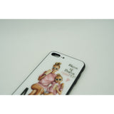 Husa protectie Flippy compatibila cu Apple iPhone 13 Pro Glass print Mama of Drama Multicolor - vivimall.ro