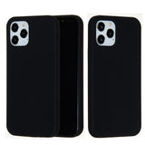Husa protectie Flippy compatibila cu Apple iPhone 13 Pro Liquid Silicone Negru - vivimall.ro