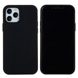 Husa protectie Flippy compatibila cu Apple iPhone 13 Pro Liquid Silicone Negru - vivimall.ro