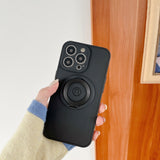 Husa protectie Flippy compatibila cu Apple iPhone 13 Pro Max Mag Safe Silicone Negru - vivimall.ro