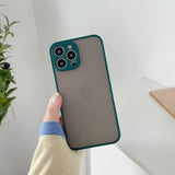 Husa protectie Flippy compatibila cu Apple iPhone 13 Pro Max Phantom Tpu Verde - vivimall.ro