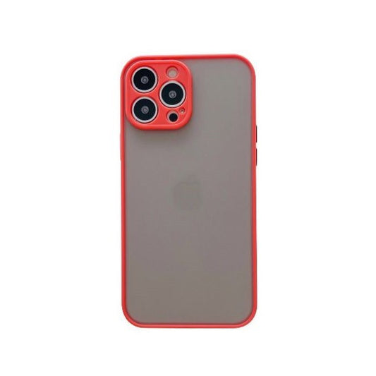 Husa protectie Vivimall compatibila cu Apple iPhone 13 Pro Phantom Tpu Rosu - vivimall.ro